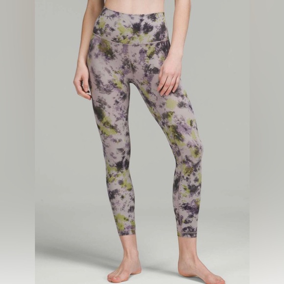 lululemon athletica Pants - 147. Lululemon Align High-Rise Pant 25"
Radial Tie Dye Mauve Grey Multi